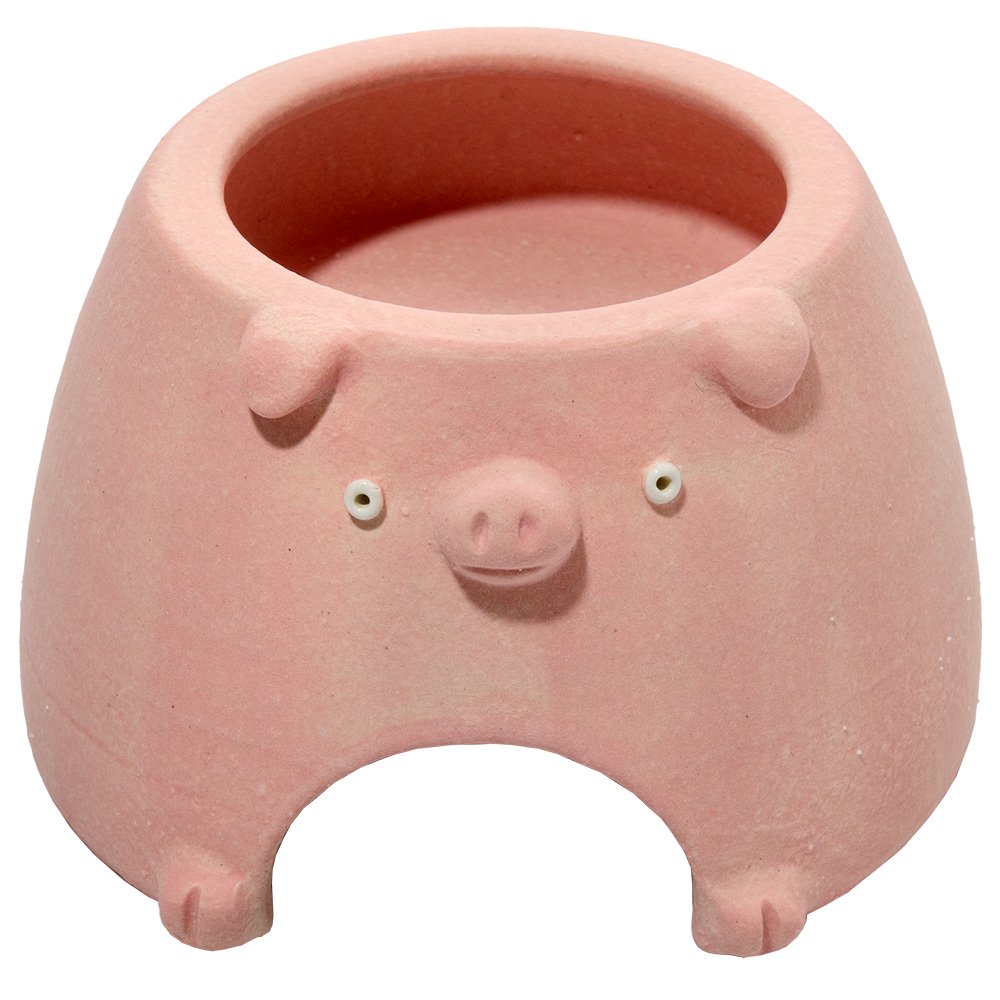 シェルター　アニマルウェットシェルター　ぶたくん　Ｍ　信楽焼　爬虫類　両生類　ＣＲＣ17―85―30―20―00