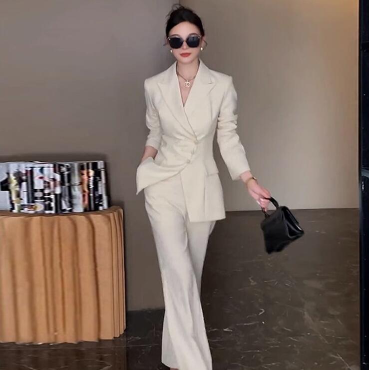 【早い者勝ちタイムセール】リクルートスーツ 女性スーツ 長袖 ビジネススーツ パンツスーツ 2点スーツセット レディーススーツ カジュアル 七五三 フォーマル スリム ボトムス セットアップ ジャケ