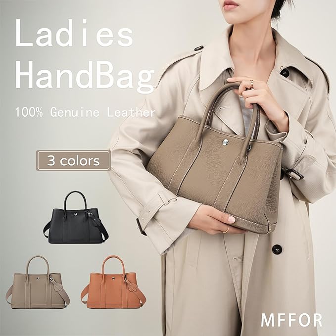 【キャンペーン価格】[MFFOR] ショルダーバッグ レディース ハンドバッグ 大容量 インナーバッグ付き ビジネスバッグ 肩掛け 手持ち 高見え オフィス 通勤 シンプル カジュアル おしゃれ 人