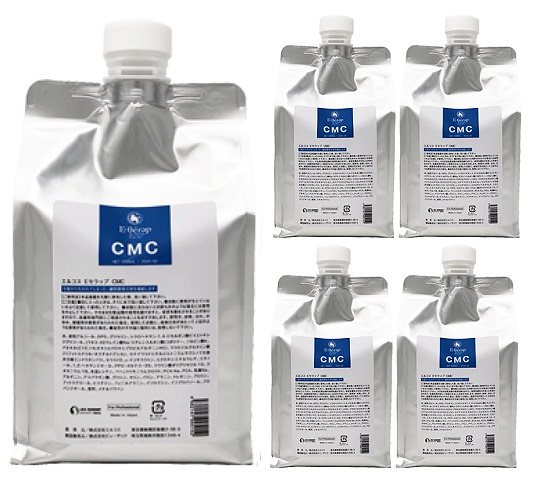 エルコス（ELLCOS） Eセラップ CMC 1000mL 1L（旧 パワーCMC）5個セット ヘアケア トリートメント ダメージヘアケア ダメージケア 潤い保湿艶 ダメージ補修 レフィル