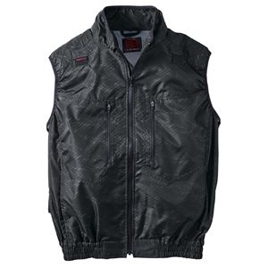 鳳皇 フルハーネス対応冷感ベスト カモフラBK LL