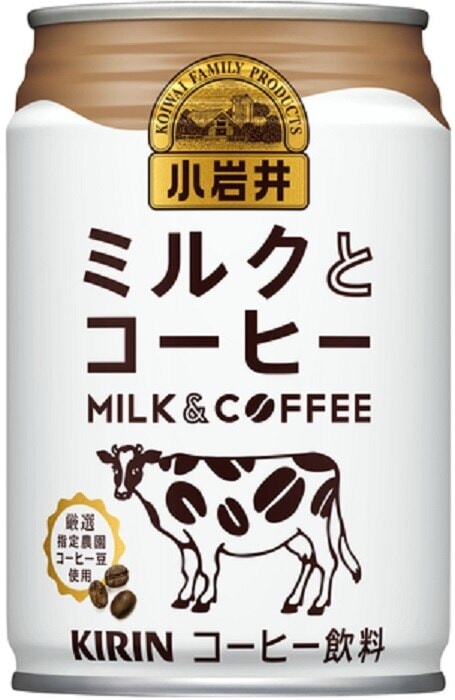 乳飲料 ココア キリン 小岩井 ミルクとコーヒー 280ml缶 2ケース単位48本入 キリンビバレッジ