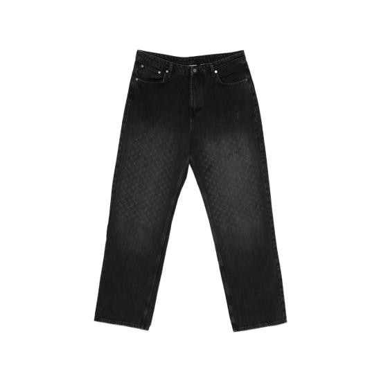 DAILY PAPER Men Denim Pants 2610189 AMBA MONOG BLACK