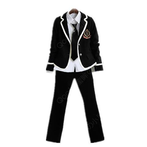 男子制服 女の子制服 4点セット 高校生 入学式 卒業式 ブレザー 春夏秋用 スーツ 男の子 学生服 フォーマルスーツ 無地 コート 長袖シャツ ネクタイ スーツ-52