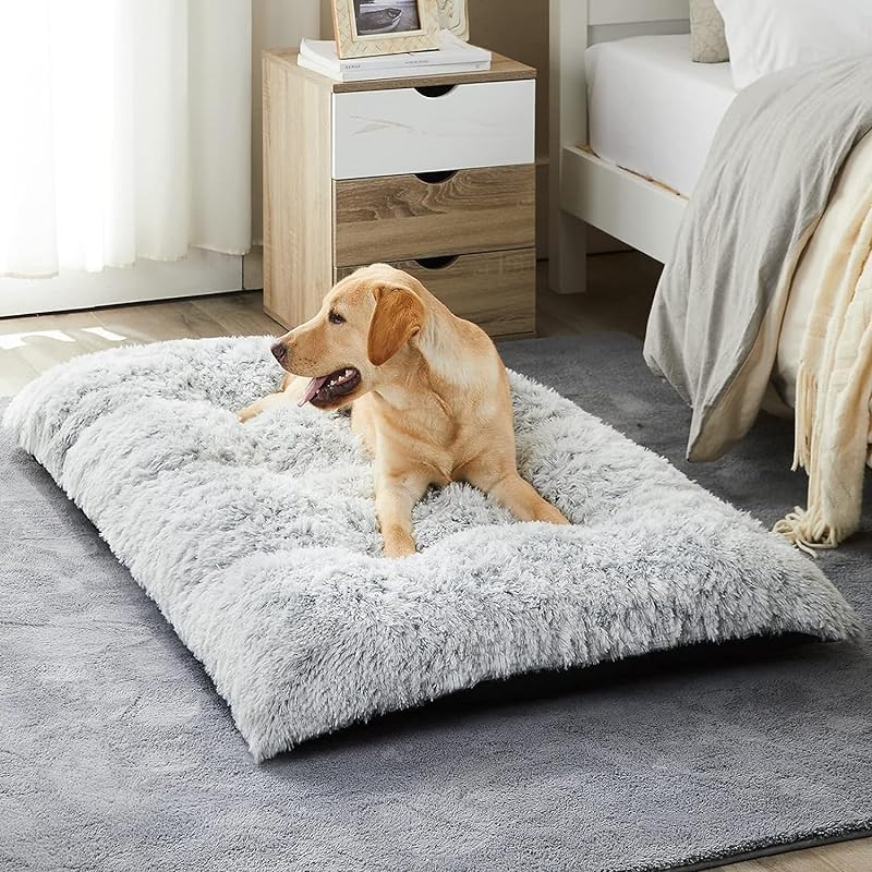 ペットクッション 猫 犬 ペットベッド 角型 丸洗い Qhoculi 犬ベッド 猫ベッド ふわふわ もふもふ 暖かい ペットクッション 洗える ペットマット 保温防寒 寒さ対策 滑り止め もこもこ ぐ