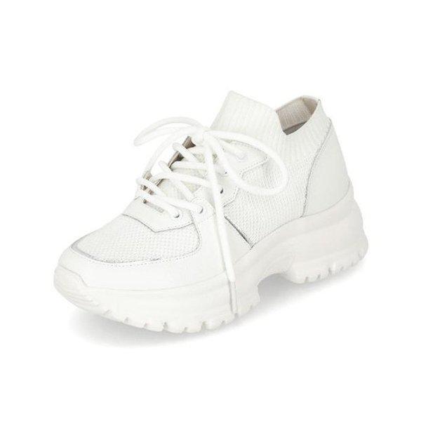 HC06 女性ニットスニーカー ホワイト LCWS15U526 (34574560)