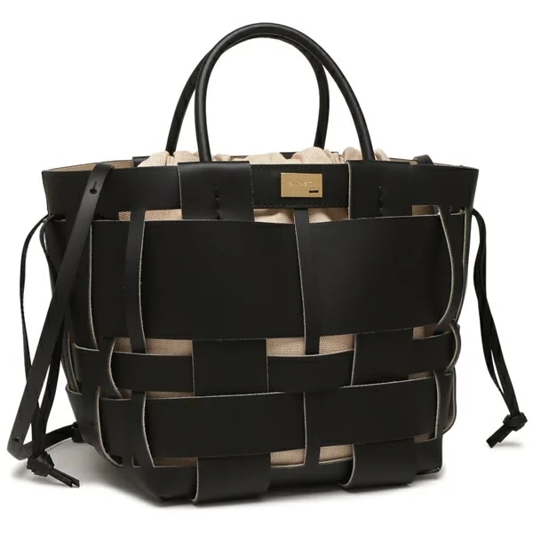 ハンドバッグ ショルダーバッグ ミディショッパー ブラック レディース W MSH 736 101