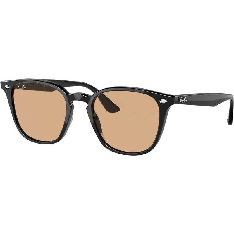 レイバン　RayBan サングラス WASHED LENSES Low Bridge Fit 52mm ブラック/ブラウン　0RB4258F 601/93(52)