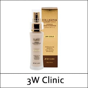 [3W Clinic] (bP5) Collagen & Luxury Gold Intensive Serum Foundation 40g / コラーゲン＆ラグジュアリーゴールドファンデーション