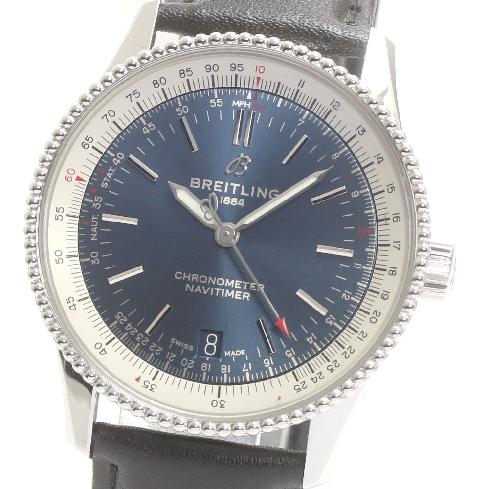 ブライトリング BREITLING A17325 ナビタイマー デイト 自動巻き メンズ _869091【中古】