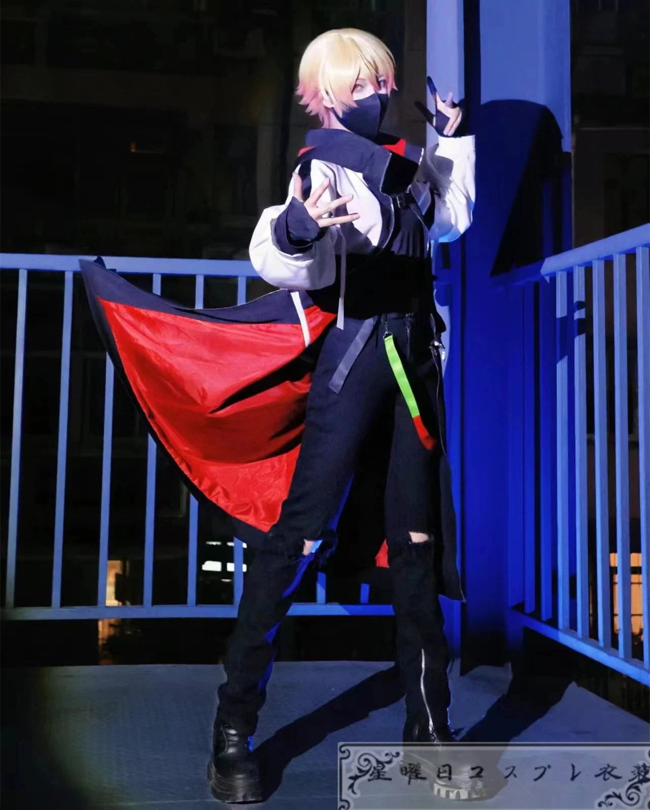 在庫品 プロジェクトセカイ カラフルステージ！feat プロセカ 漏れ聞こえる言葉 intruder:R 神代類　コスプレ衣装 コスチューム ハロウィン 装服 仮装