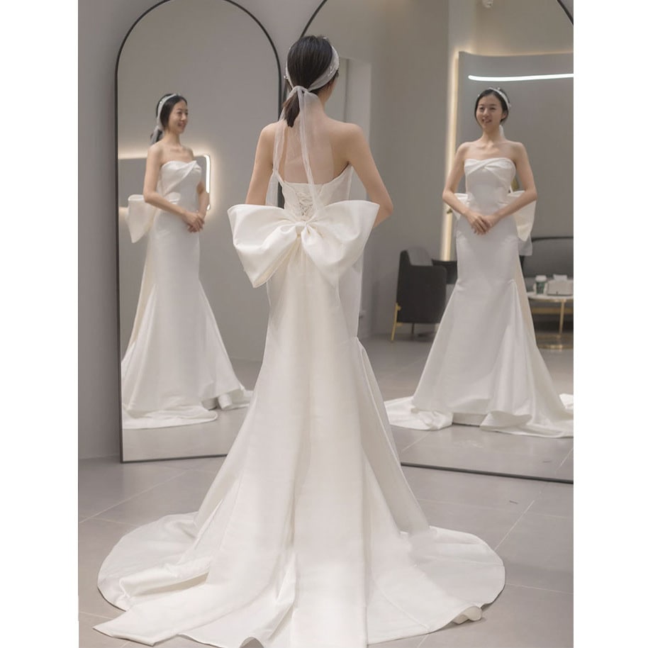 ウェディングドレス パーティードレス 花嫁 ドレス ロングワンピース 前撮り 結婚式 二次会 ドレス Aライン マーメイド 花嫁 ロングドレス お呼ばれ ワンピース 8,499円