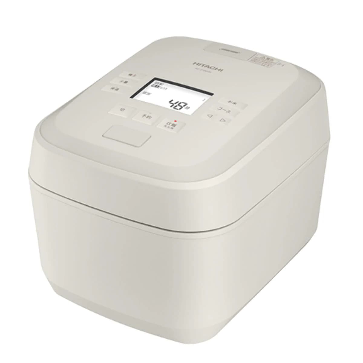 日立 HITACHI 圧力＆スチームIHタイプ 圧力IH炊飯器 ふっくら御膳 RZ-Z100JM-C 5.5合炊き 圧騰甘み炊き 蒸気カット 大火力沸騰鉄釜 絹成