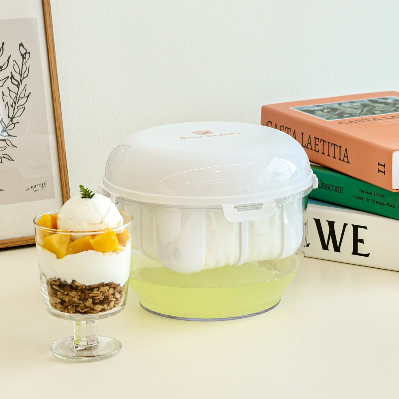 ギリシャヨーグルトメーカー/グリークヨーグルトメーカー(3サイズ)/アレンジレシピ