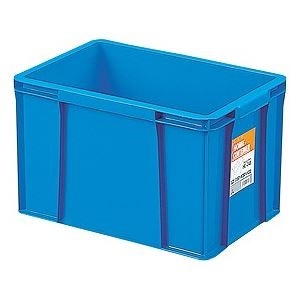 12セット ホームコンテナー/コンテナボックス HC-24B ブルー 材質：PP 汎用 道具箱 DIY用品 工具箱