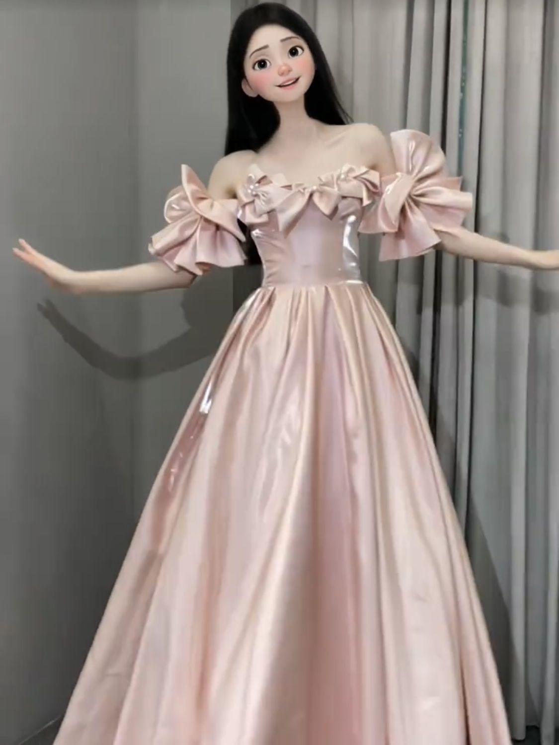 女性のための妖精のドレス18歳の誕生日成人式卒業プリンセスパフスカート婚約乾杯服