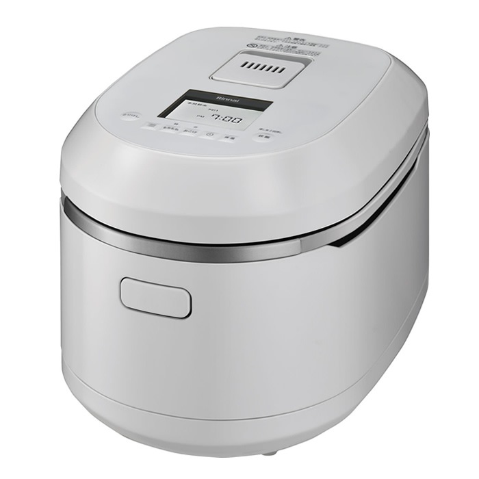 ガス炊飯器 ジャー機能付 5.5合 マットホワイト 都市ガス用 RR-055MTT-MW-12A13A