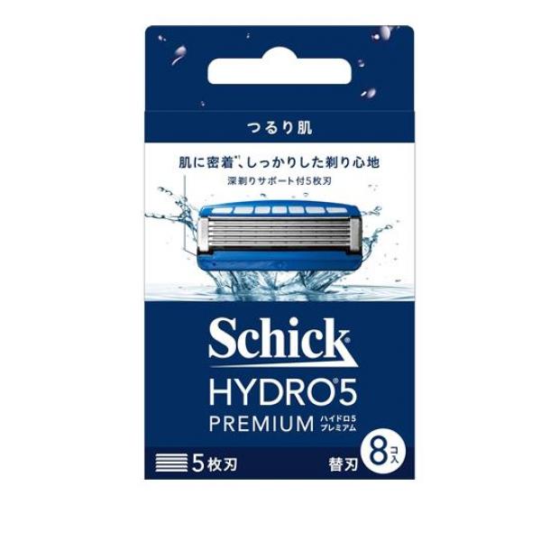 ハイドロ5 プレミアム替刃 つるり肌へ8コ入 1個