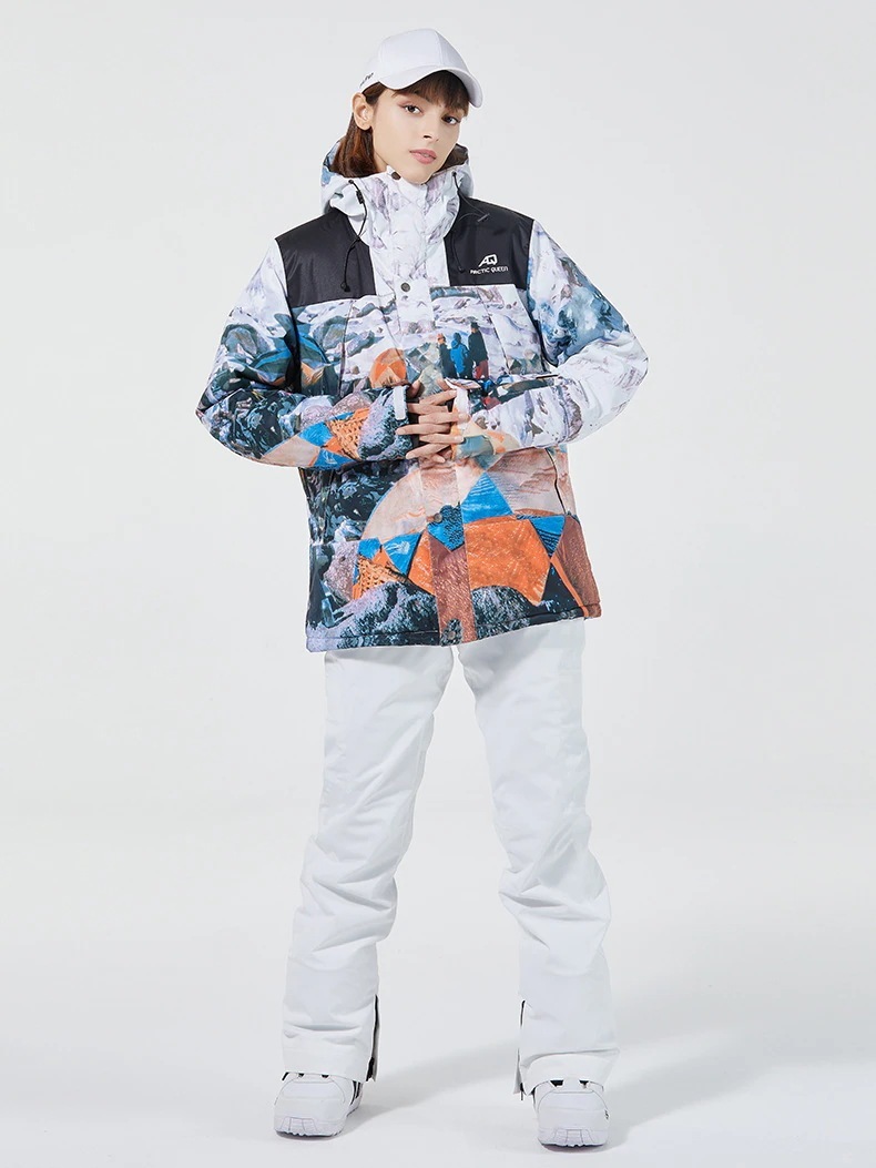 上下セット スノーボードウェア 韓国ファッション スポーツシリーズ スノーボードウェア