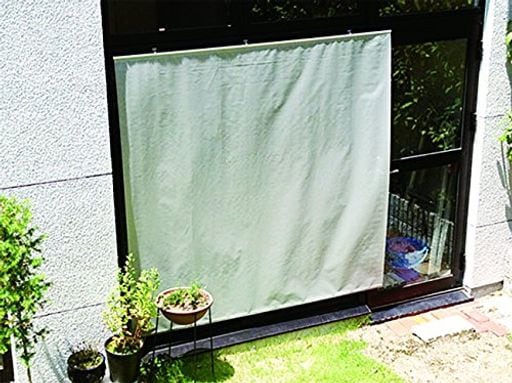 アサヒ ASシルバーシェード すだれ 900×1350 ASECS1