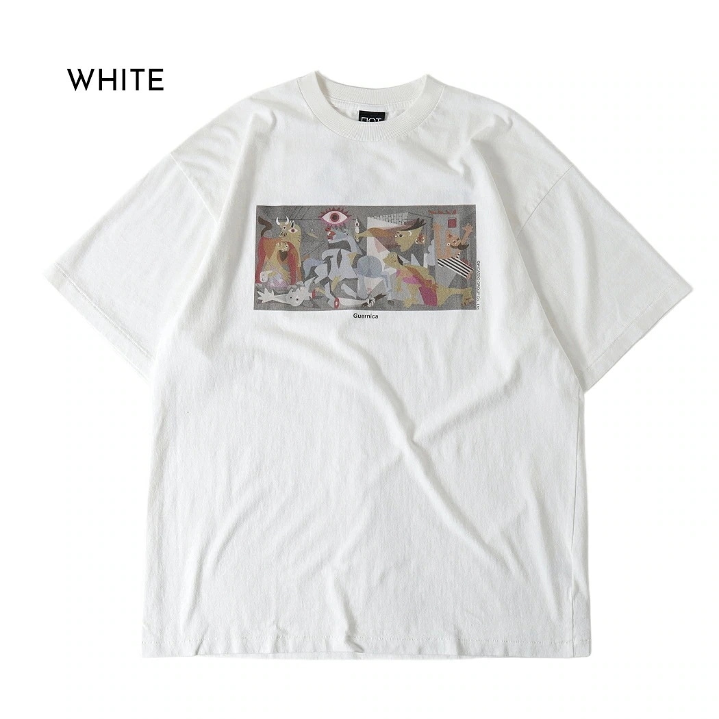 NOT OEM ノット オーイーエム ピカソ ゲルニカ Tシャツ TEE Picasso Guernica Tee WHITE ( メンズ レディース 白 黒 カットソー NOT-1