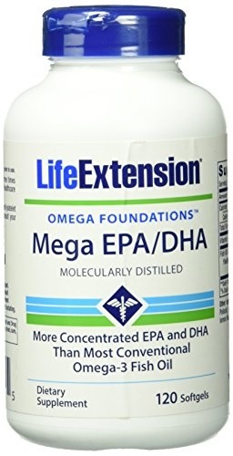 Life Extension Mega EPA/DHA 120 softgels