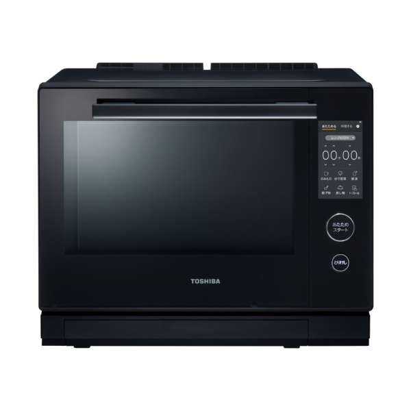 東芝 TOSHIBA 過熱水蒸気オーブンレンジ 石窯ドーム グランブラック 30L ER-D7000B-K