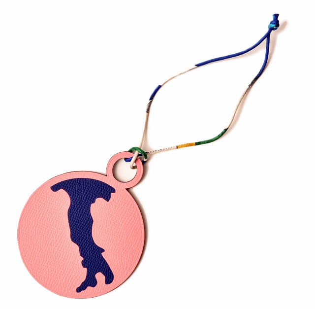 エルメス バッグチャーム/ストラップ/キーホルダー HERMES エプソン トリヨンクレマンス イタリア プティアッシュ オーナメント