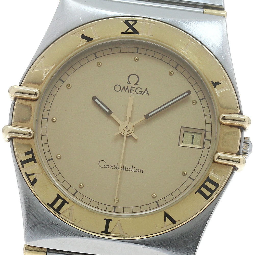 オメガ OMEGA コンステレーション ハーフバー クォーツ メンズ _873100【中古】