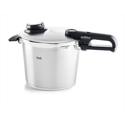 フィスラー　圧力鍋 Qoo10] フィスラー 622-412-06-070 シルバー : キッチン用品