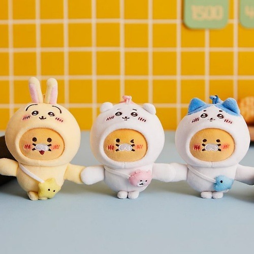 なんか小さくてかわいいやつXカカオフレンズコラボ_キーホルダー3点セット