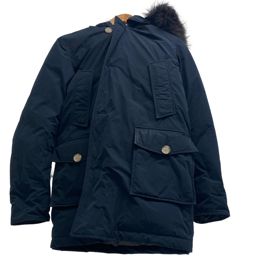 WOCPS2708D LUXURY ARCTIC PARKA ポリエステル ダウンジャケット ネイビー メンズ ブランド