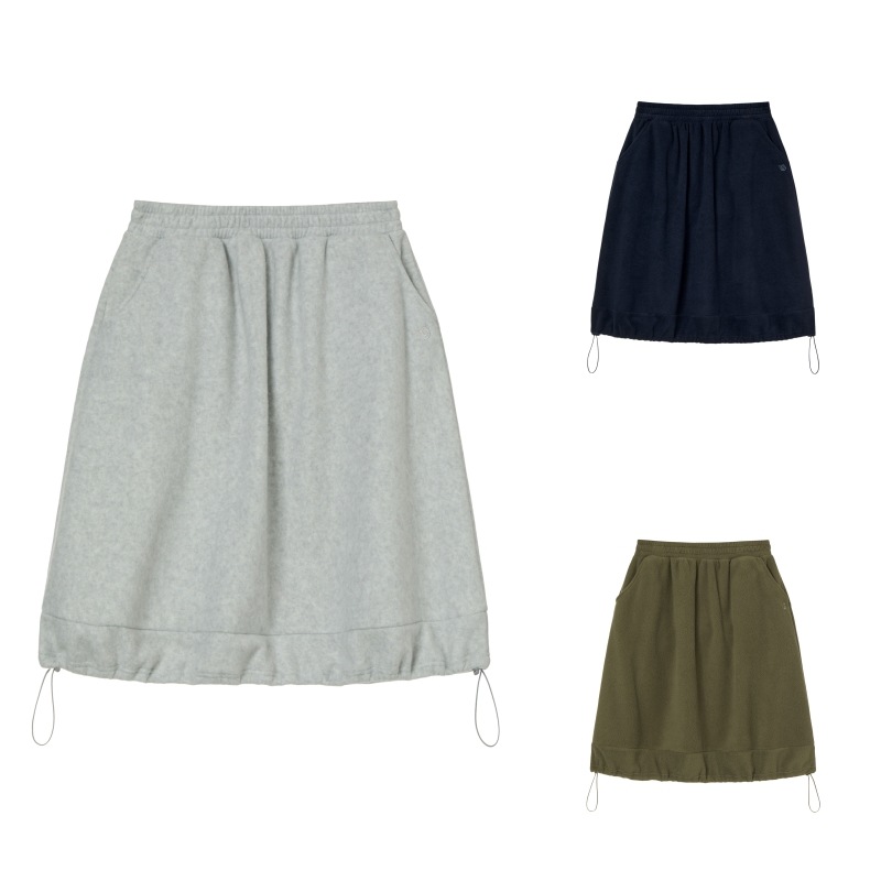 【aeae】 25FW BALLOON FLEECE SKIRT : 3COLORS