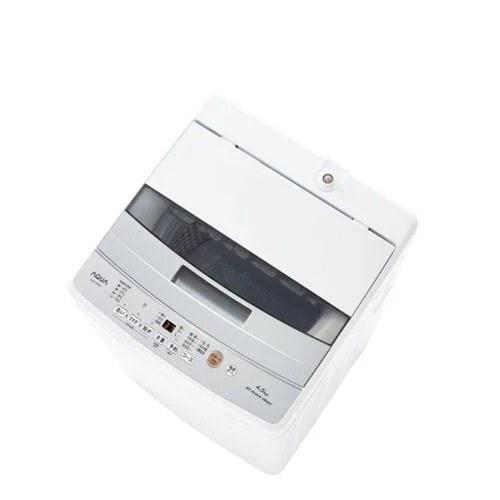 アクア AQW-S4P(W) 全自動洗濯機 4.5kg ホワイト 28,258円