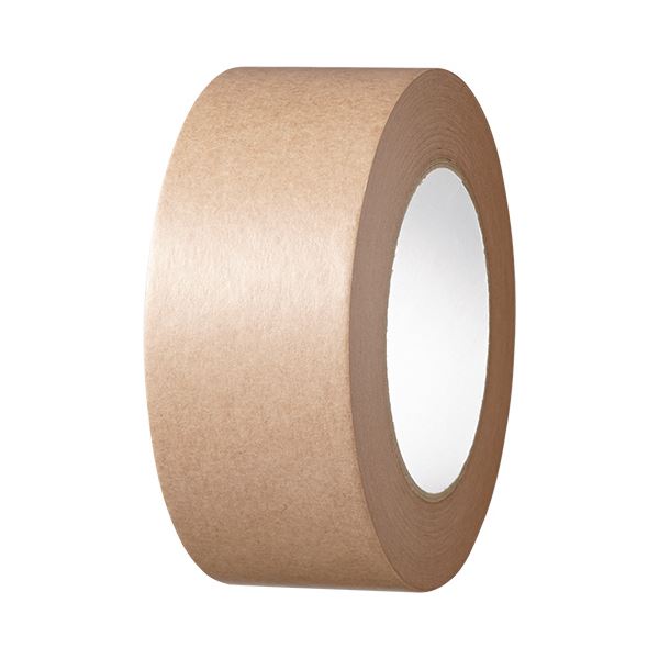 TANOSEE クラフトテープ 50mm×50m 1セット（50巻） カッター付 9,638円