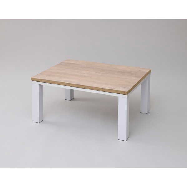 こたつ テーブル XJ-K01NA ヴィンテージこたつ ナチュラル/ホワイト 8060