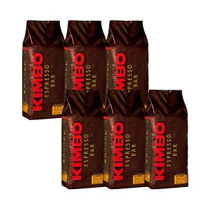 【取り寄せ】【送料無料】キンボ エスプレッソ豆 トップフレーバー 1kg6袋 （コーヒー豆） 他の商品と同梱不可