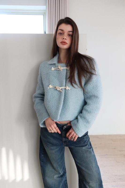 モヘアショートCT（ブランド工程ショートコートトッポッキコート）