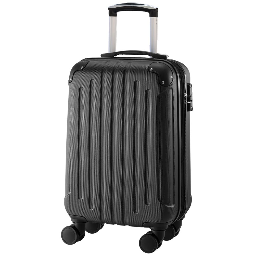 アイリスプラザ(IRIS PLAZA) キャリーケース 機内持ち込み Sサイズ 5cm拡張機能付き ダブルキャスター TSAロック 40~49L 1~3泊 超軽量 大容量 ファスナー式 旅行 ビジネス