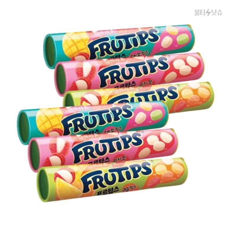FRUTIPS オリジナル140g x 2p + トロピカルミックス140g x 2p + リッチ味140g x 2p (計6個)
