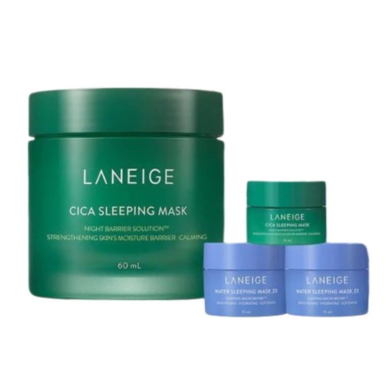 シカ スリーピングマスク 本品60ml+ミニ10ml+ウォーターマスク30ml, 1セット