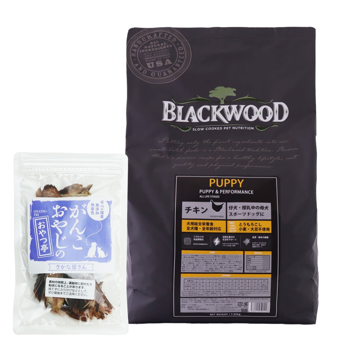 ドッグフード パピー チキン 7.05kg【お試し国産お魚おやつ約20g付き】