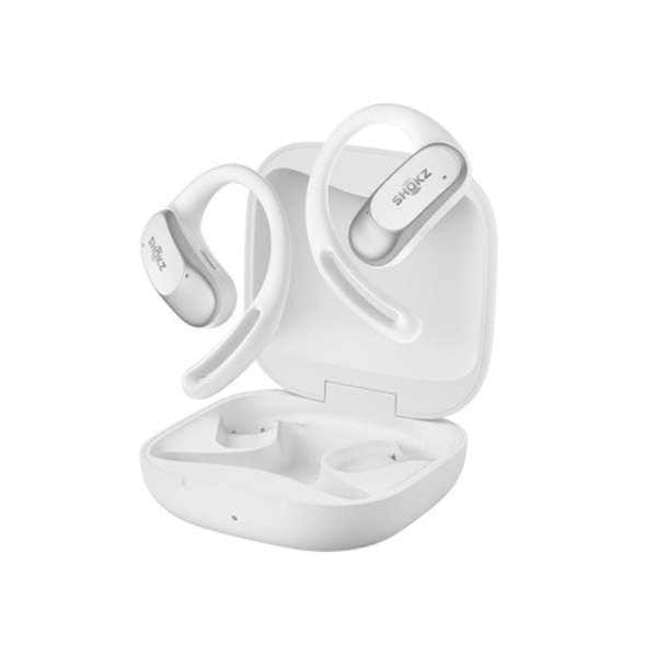 Shokz SKZ-EP-000026 ホワイト OpenFit Air 完全ワイヤレスイヤホン Bluetooth オープンイヤー型
