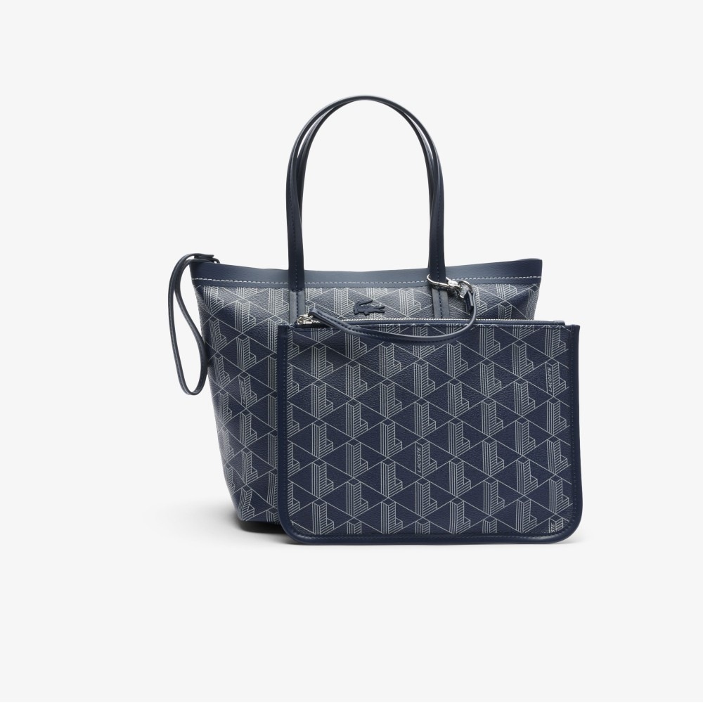 ラコステ レディース ジェリースモールサイズ トップジッパー ショッパーバッグ NF5000Z55G P43