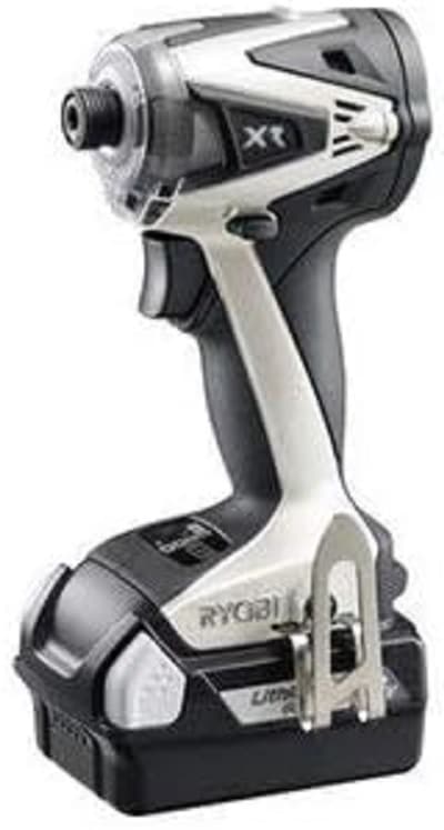 リョービ 充電式インパクトドライバ パールホワイト 18V