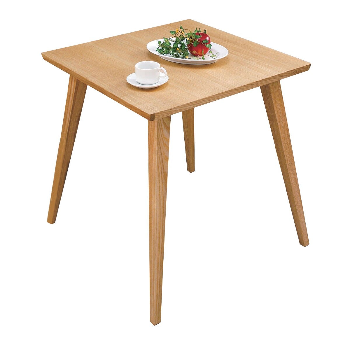 ダイニングテーブル 幅65cm 木製 正方形 一人用 二人用 机 ダイニングテーブル 北欧