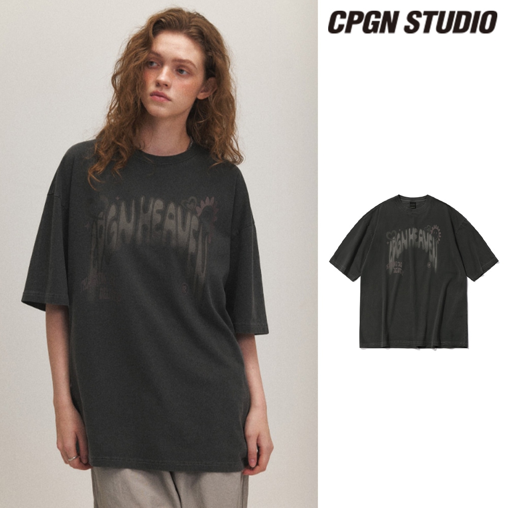 【CPGN STUDIO】 HEAVEN CREW Pigment Short Sleeve Tee