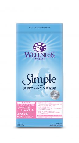 【6個セット】ウェルペット・ジャパン ウェルネスシンプル 小型犬用 成犬用 サーモン&じゃがいも 800g