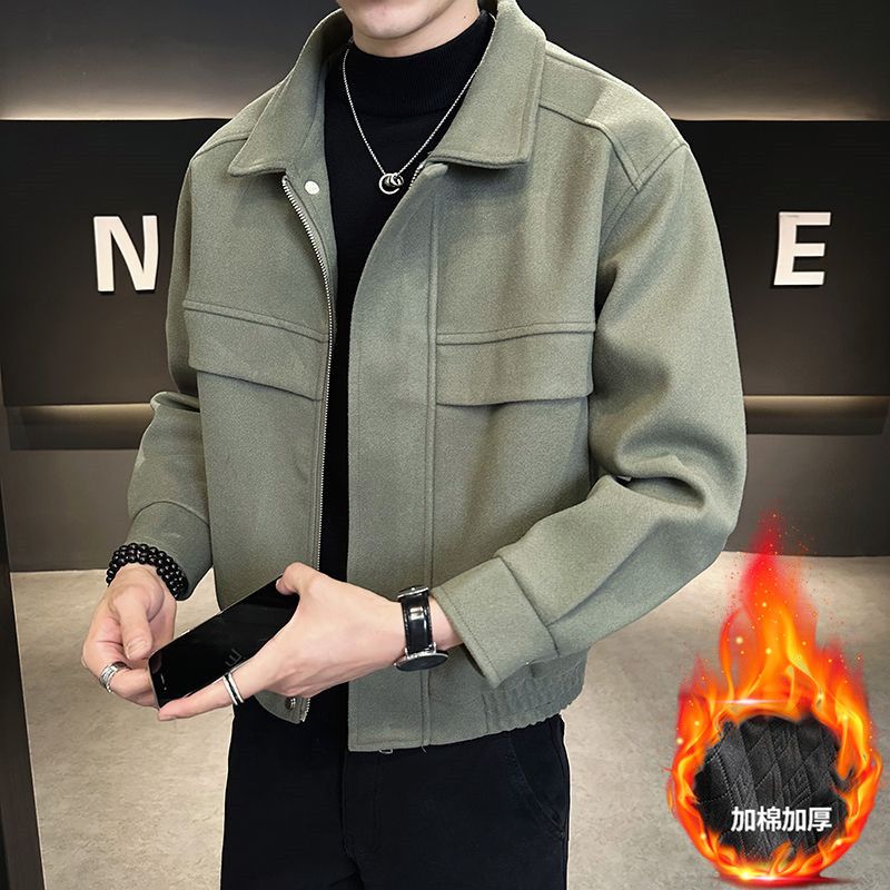ゆったり 日系レトロ 冬アウター トレンチコート メンズ S-5XL おしゃれ ジャケット 韓国ファッション 大きいサイズ 裏起毛厚手 男性コート