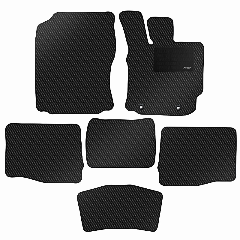 [防水マット]トヨタ パッソ 700系 フロアマット [カーボン柄]